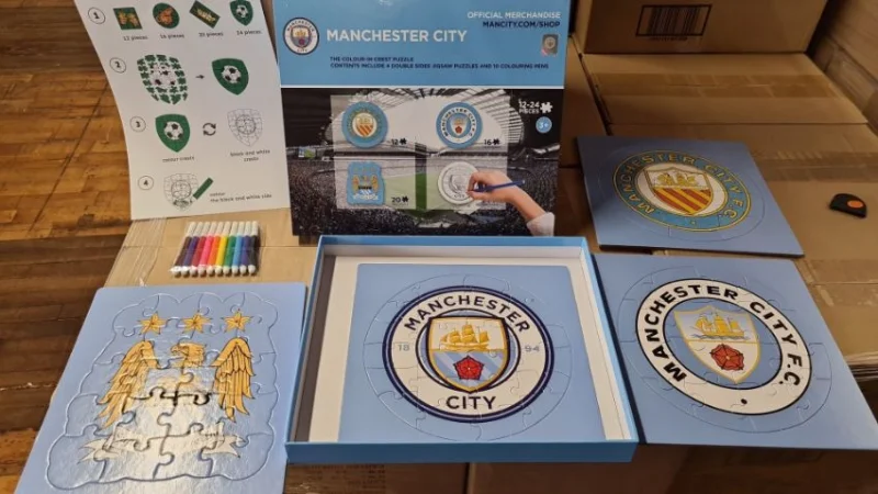 JPS Chartered Surveyors - Football Crest Jigsaw Puzzles Auction - Auction Image 1