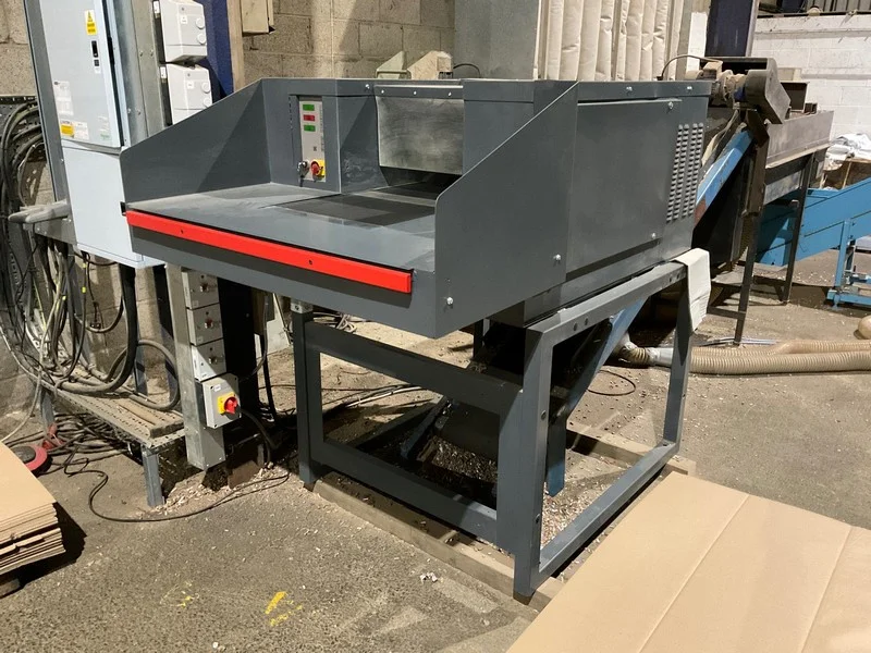 BPI Auctions - Paper & Cardboard Shredding & Baling Line Machinery to include Schleicher Shredder, Wilkie Engineering Hydraulic Baler Conveyors & More at Auction - Auction Image 2