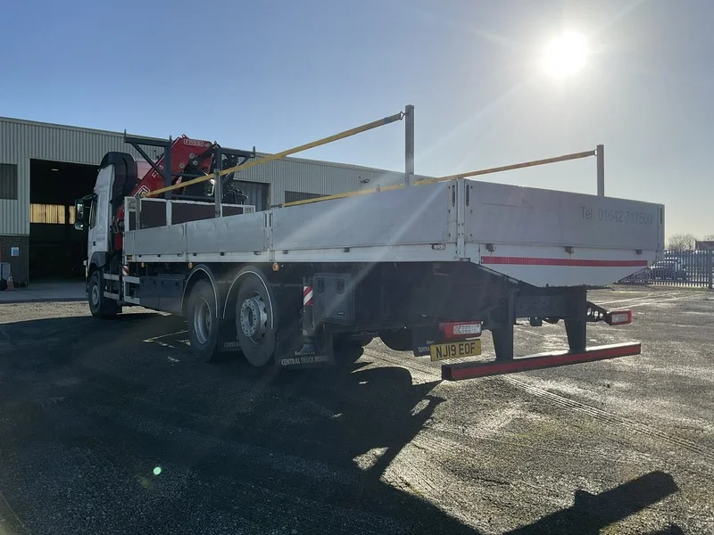 BPI Auctions - 2019 Volvo FM 380 Euro 6 28 Tonne Rigid Bed Dropside Wagon with Fassi F395 Auction - Auction Image 5