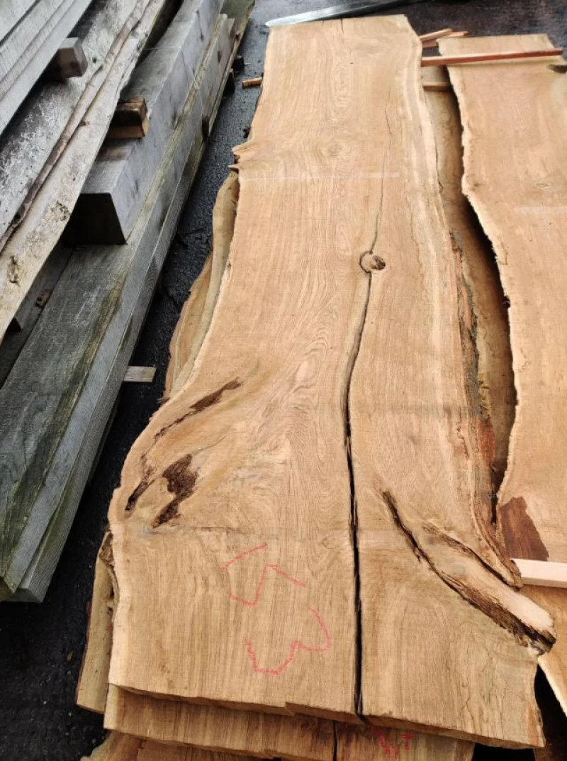BPI Auctions - Live Edge Timber Slabs Auction to include Ash, Cherry, Oak, British Red Cedar, Cedar of Lebanon, California Red, Kiln Dried Red Grandis & more - Auction Image 5