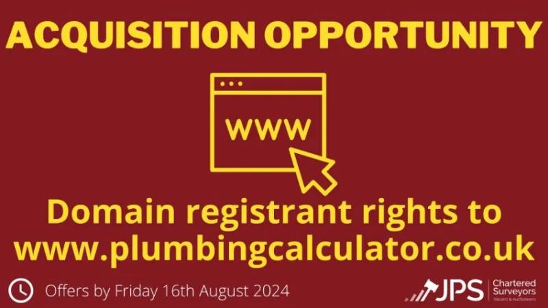 JPS Chartered Surveyors - Plumbing, Bathroom, Vehicle and Finance Abbreviated/Associated Web Domains Auction - Auction Image 2