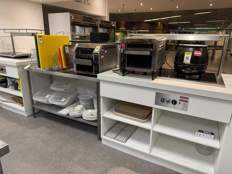 Pinder Asset Solutions Ltd - Online Auction of Commercial Catering and Servery Equipment from a Major Vehicle Leasing Company - Auction Image 9