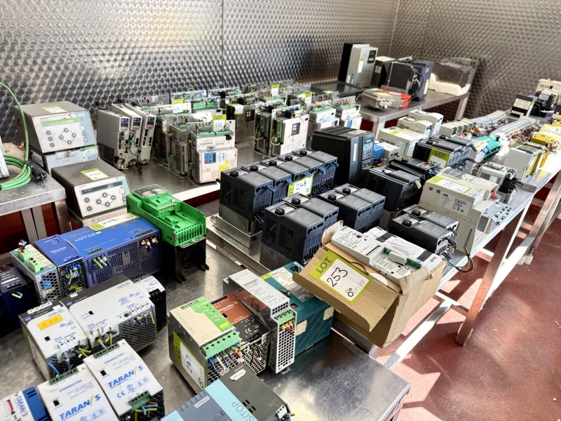 Pinder Asset Solutions Ltd - Wide Range of Electrical, Fluid, Control and Process Plant and Food Machine Spares Auction - Auction Image 1