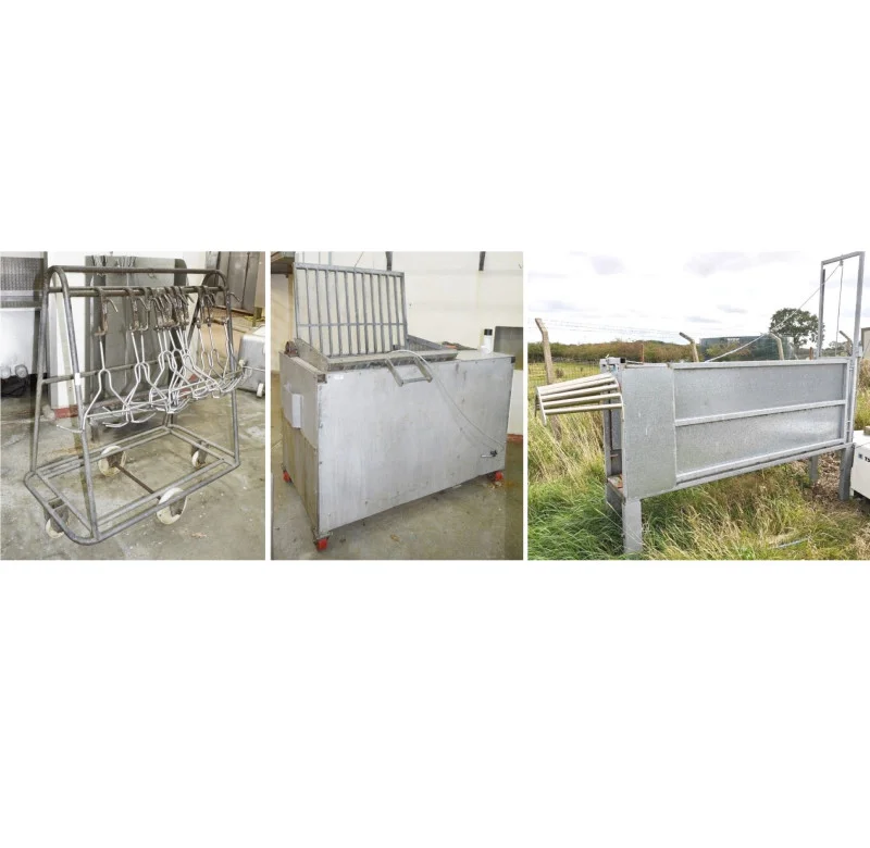 In2Corporate Ltd - Contents of an Abattoir Slaughterhouse Auction Includes: Vehicles, Trailers, Dip Tank, Brisket & Splitting Saws, Lamb Pelt Clamp, Hide Puller, Hoists & More! - Auction Image 4
