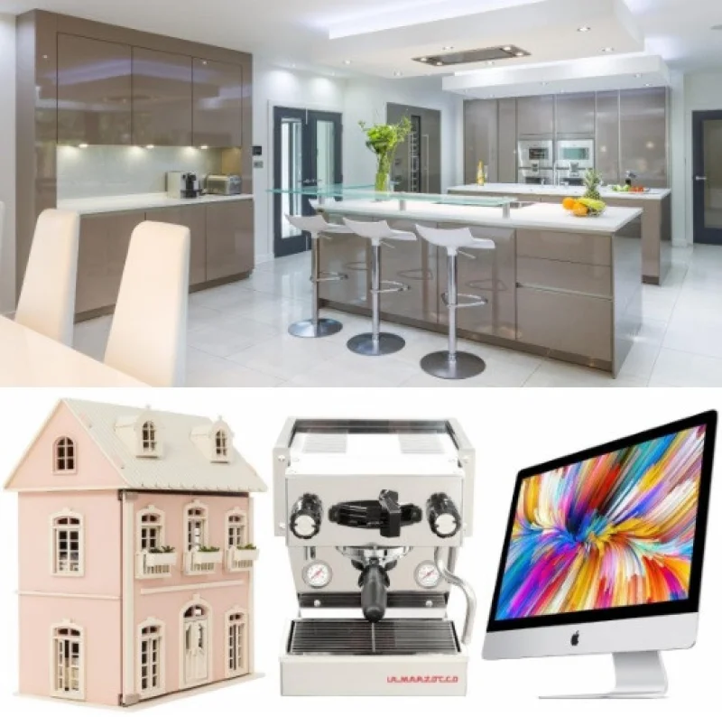 In2Corporate Ltd - Huge General Online Auction - 880+ Lots - Sale Includes: Bespoke Fitted Kitchen, Luxury Homewares, Elaborate Festive Shop Display Fittings, IT & Computers, Designer Clothing, 5-Star Hotel Furniture, Gifts, Boxed Toys and More. - Auction Image 1