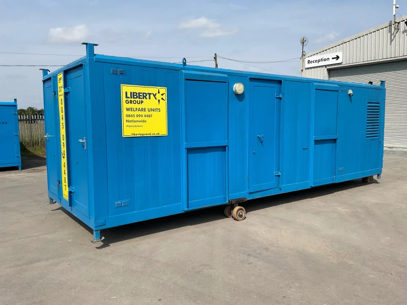 BPI Auctions - 26ft x 9ft & 21ft x 10ft Anti-Vandal Static Welfare Units with Generators at Auction - Auction Image 2