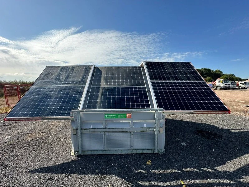 BPI Auctions - 2021 AJC Easy Cabin Solar Pod Portable Solar Generator Auction - Auction Image 2