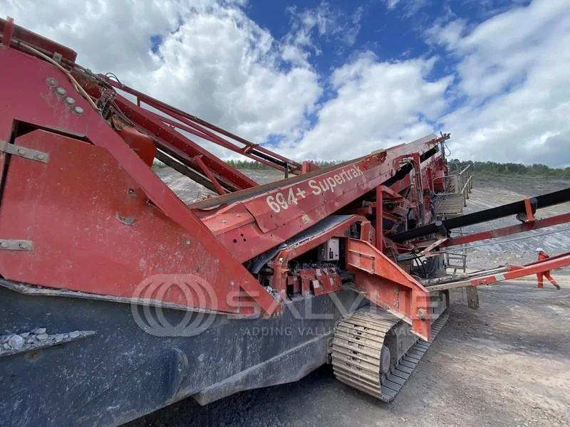 Salvue Ltd. - 2019 Terex Finlay 694+ Supertak Screener - Impact Damaged - Auction Image 5