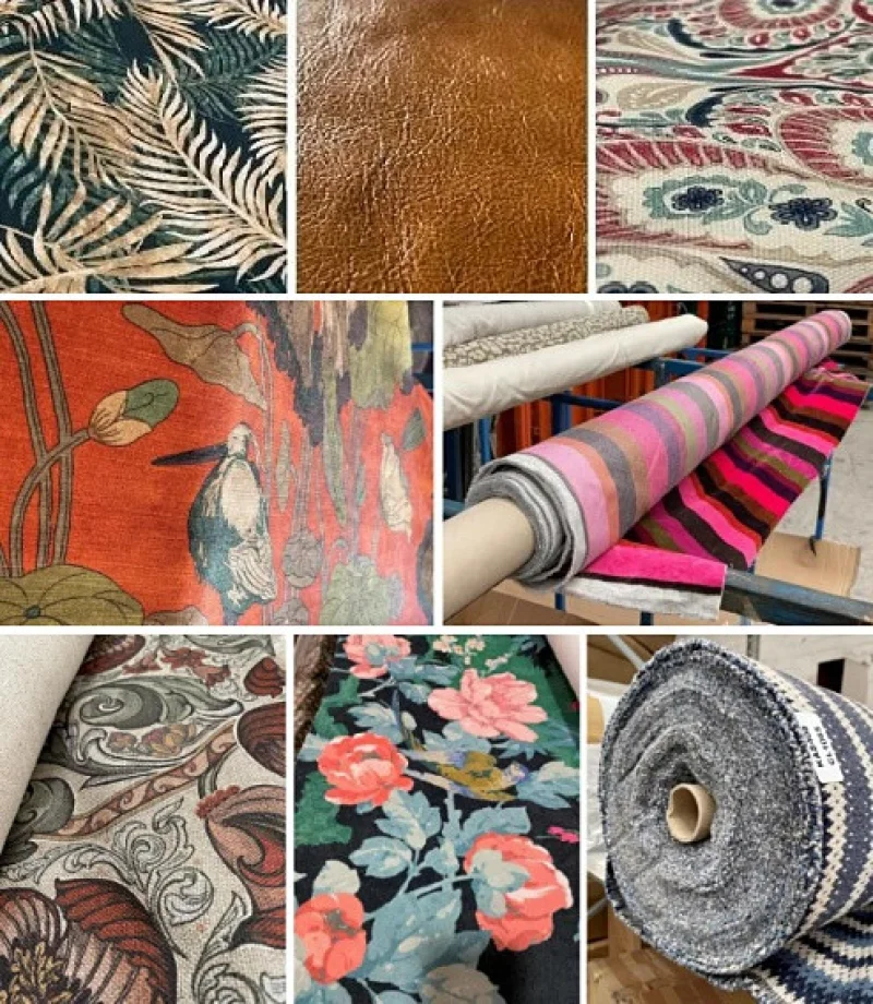 In2Corporate Ltd - Premium Upholstery Fabrics and Leather Hides from Major UK Furniture Distributors - Auction Image 1
