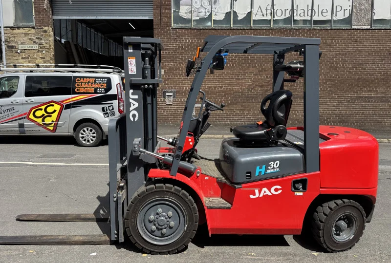 Pinder Asset Solutions Ltd - Stocks, Shop Fittings & Racking from Depots of a Major Builders Merchant, Over 80 Steel Girders, 2025 JAC Forklift, Gulf Stream Sun Voyager RV - Auction Image 2