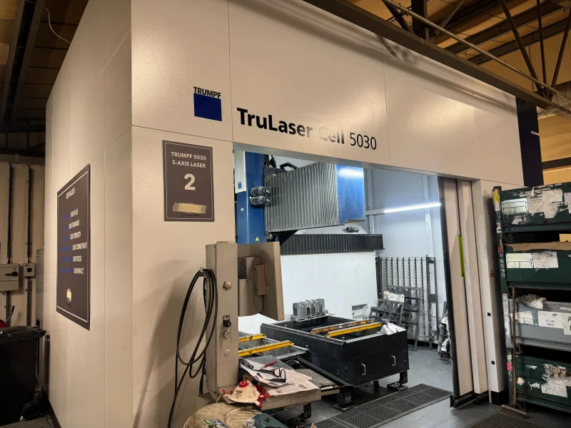 BPI Auctions - Fully Operational 2020 & 2021 Trumpf Tru Laser 5 Axis CNC L80 Laser Processing Centres Auction - Auction Image 1