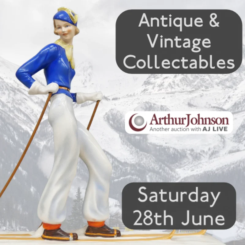 Arthur Johnson Auctioneers - Antique & Vintage Collectables - Auction Image 2