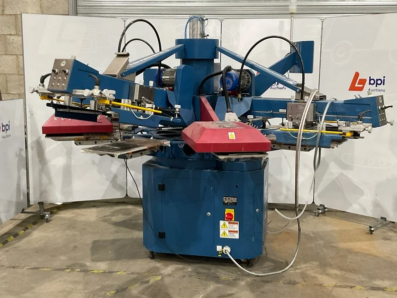 BPI Auctions - 2022 M&R Global Copperhead Pro Max V2 Screen Printing Press 415V Auction - Auction Image 1