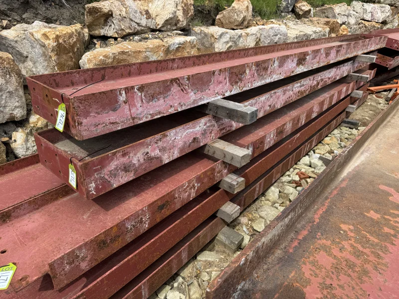 Pinder Asset Solutions Ltd - Stocks, Shop Fittings & Racking from Depots of a Major Builders Merchant, Over 80 Steel Girders, 2025 JAC Forklift, Gulf Stream Sun Voyager RV - Auction Image 4