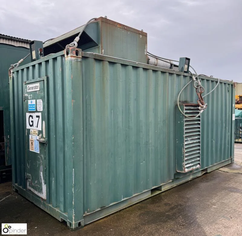 Pinder Asset Solutions Ltd - 100kva Generator, Compressor House, Containers, Extensive Workshop Spares, Wire Ropes, Breathing Apparatus - Auction Image 1