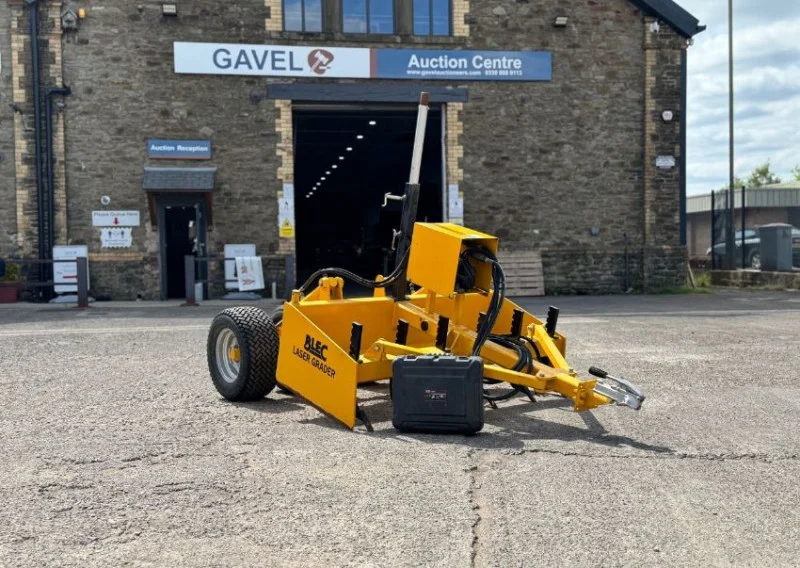 Gavel Auctioneers Ltd - Online Auction of BLEC LG1500 Trailed Laser Grader - Auction Image 1