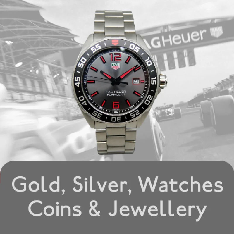 Arthur Johnson Auctioneers - Gold, Silver, Watches. Coins & Jewellery - Auction Image 1