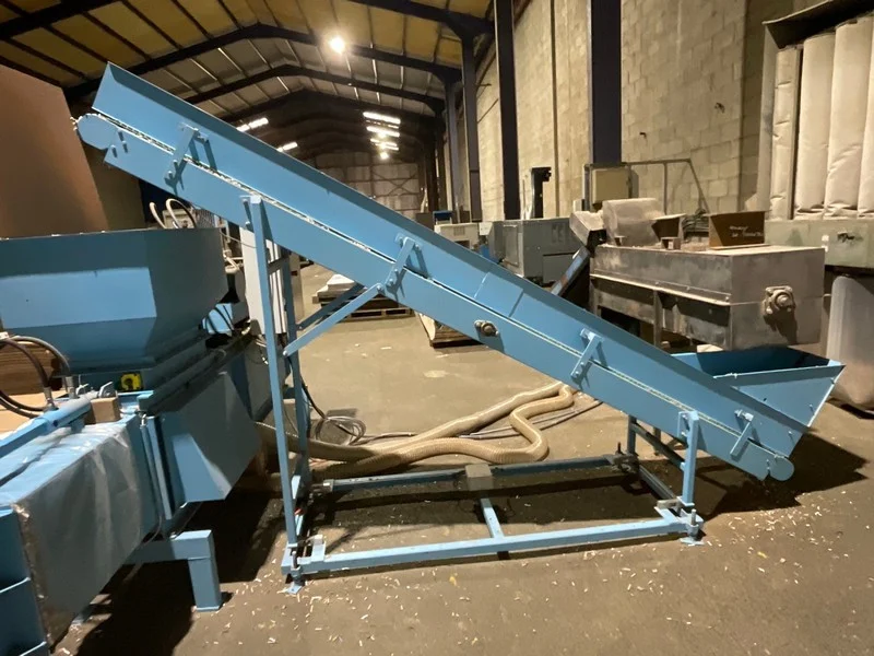 BPI Auctions - Paper & Cardboard Shredding & Baling Line Machinery to include Schleicher Shredder, Wilkie Engineering Hydraulic Baler Conveyors & More at Auction - Auction Image 5