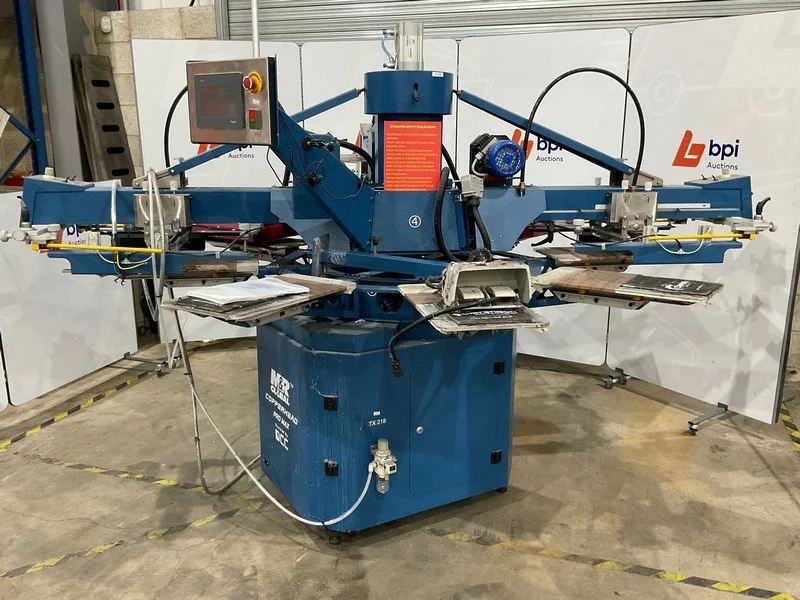 BPI Auctions - 2022 M&R Global Copperhead Pro Max V2 Screen Printing Press 415V Auction - Auction Image 2
