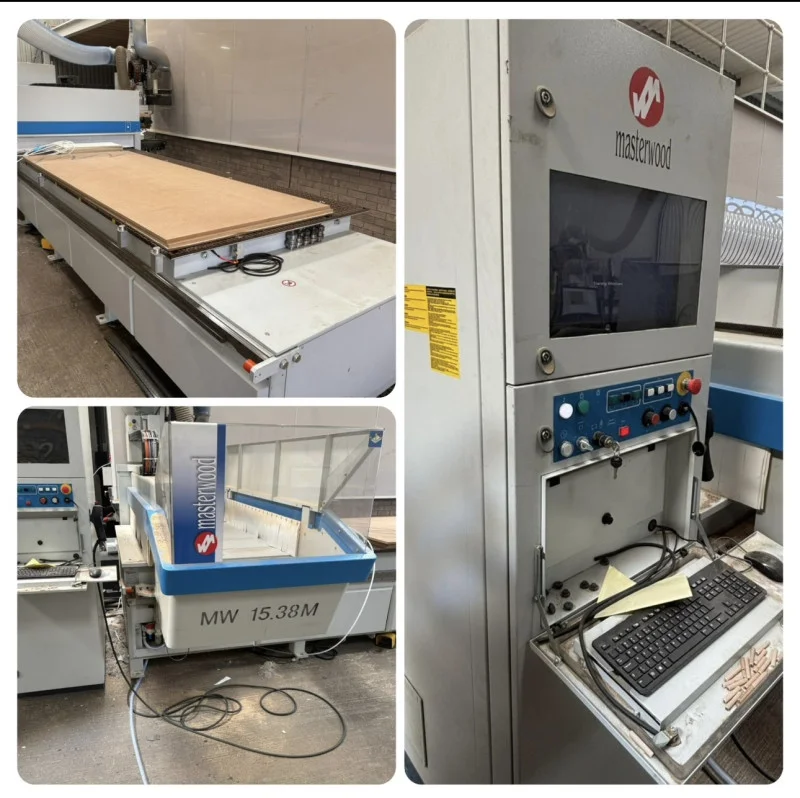 BPI Auctions - 2017 Masterwood Fresatrice MW15.38M 3 Axis CNC Router at Auction - Auction Image 3