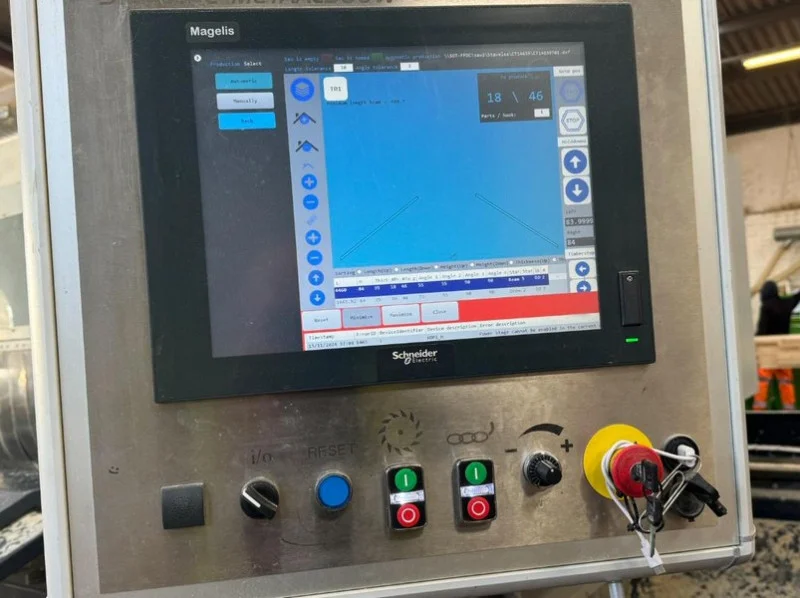 BPI Auctions - 2019 Stavelse UNICUT 6500 CNC Controlled Truss Sawing Machine at Auction - Auction Image 5