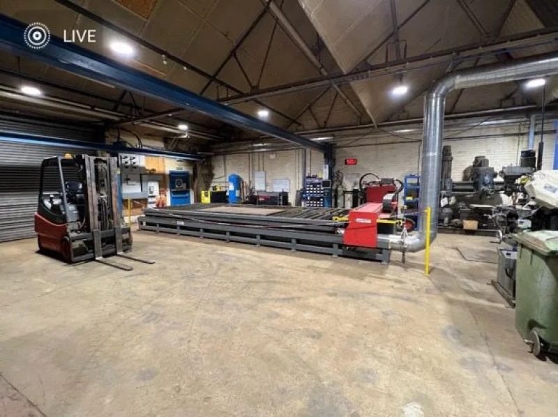 IndustrialMachines.net Auctions - Esprit Lightning HD2500 Plasma w/ Hypertherm XPR3000 Optimax Auction - Auction Image 1