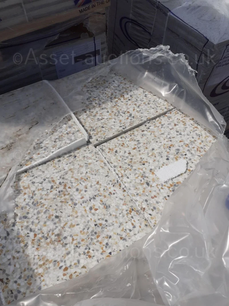 Asset Auctions Ltd - Saturday 6pm! Italian Made Porcelain Tiles, Commercial Tiles at Auction - Auction Image 2
