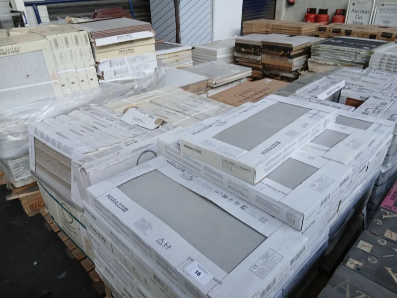 W & H Peacock - Ceramic and Porcelain Tiles Auction - Auction Image 4