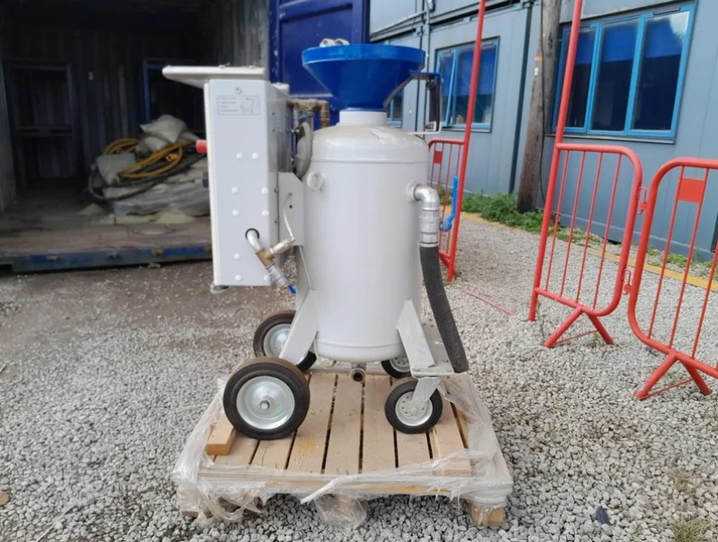 BPI Auctions - 2019 Torbo L120 Shot Blasters c/w Compair C50 Compressor Auction - Auction Image 4