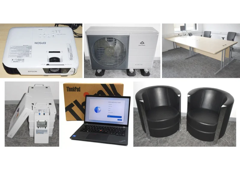 In2Corporate Ltd - Office Closure of a Green Tech Specialist - Heat Pump Systems, Solar Panels, Portable Power Stations, ﻿ ﻿EV Chargers, Office Furniture, Tools, Lenovo Laptops & More - Auction Image 2