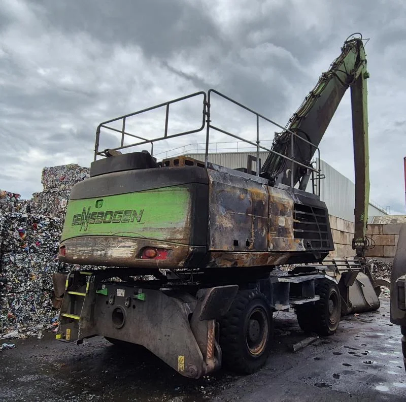 Salvue Ltd. - 2019 Sennebogen 830E Material Handler - Fire Damaged - Auction Image 3