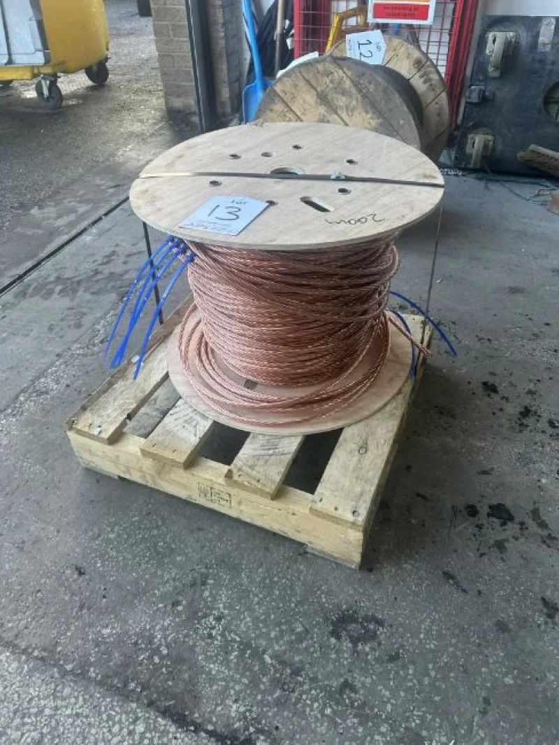 JPS Chartered Surveyors - 27 x Various Electrical Utility Cable Reels Auction - Auction Image 1