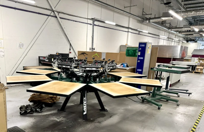 Pinder Asset Solutions Ltd - The Entire Garment Production Facility of Endura Cycling including Sew Plant, Warehouse Racking, Forklifts and Raw Materials Stocks - Auction Image 2