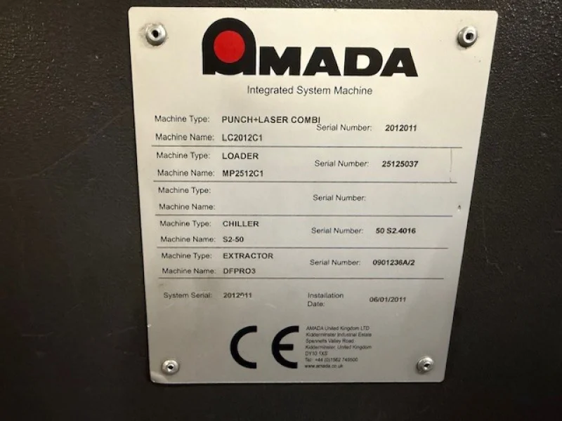 IndustrialMachines.net Auctions - Amada LC2012C1NT Punch Laser Combi at Auction - Auction Image 5