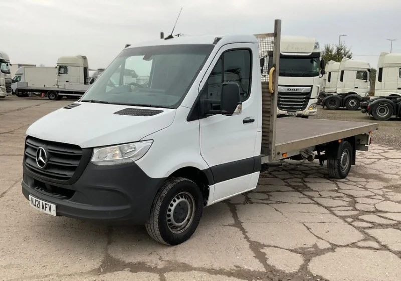 BPI Auctions - 2021 Mercedes Sprinter 314 Dropside Lorries Auction - Auction Image 2