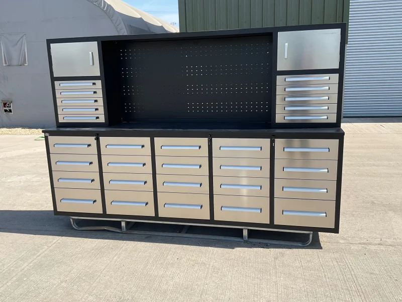BPI Auctions - Unused 10ft, 7ft & 6.5ft Metal & Steel Work Benches Auction - Auction Image 5