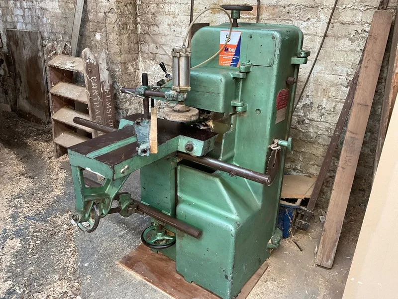 BPI Auctions - Entire Contents of Wooden Staircase Manufacturer to include Planer Moulder, Tenoning Machine, Panel Saw, Chisel Morticer & More at Auction - Auction Image 5