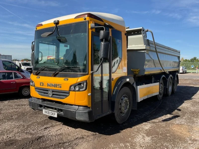 BPI Auctions - 2018 Dennis Eagle Elite 6 Auto Diesel Tipping Truck Auction - Auction Image 5