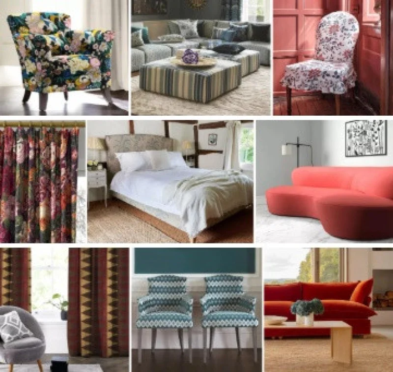 In2Corporate Ltd - Luxury Upholstery Fabrics and Leather Hides from Major UK Furniture Distributors - Auction Image 1