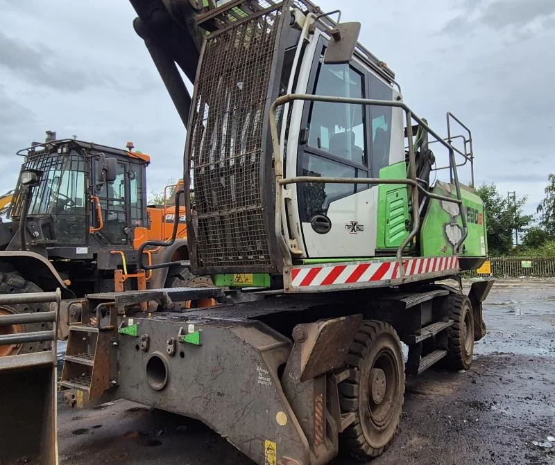 Salvue Ltd. - 2019 Sennebogen 830E Material Handler - Fire Damaged - Auction Image 8