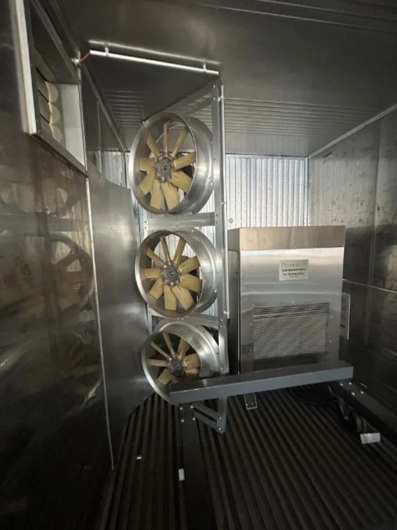 JPS Chartered Surveyors - Electric Heated Wood Drying Kiln in 40ft Insulated Shipping Container at Auction - Auction Image 3