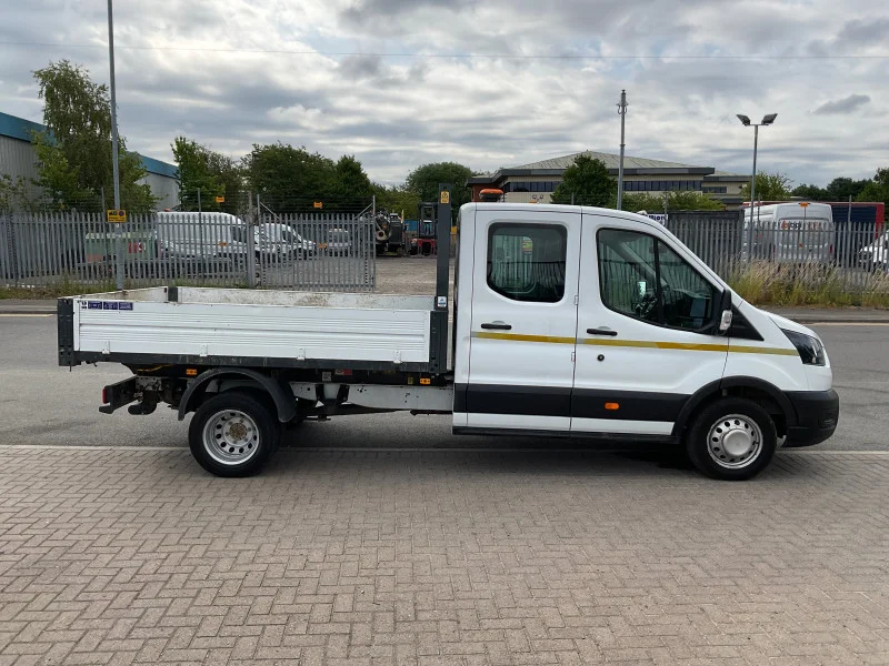 BPI Auctions - 2021 & 2019 Ford Transit 350 Diesel Crew Cab Tippers at Auction - Auction Image 3