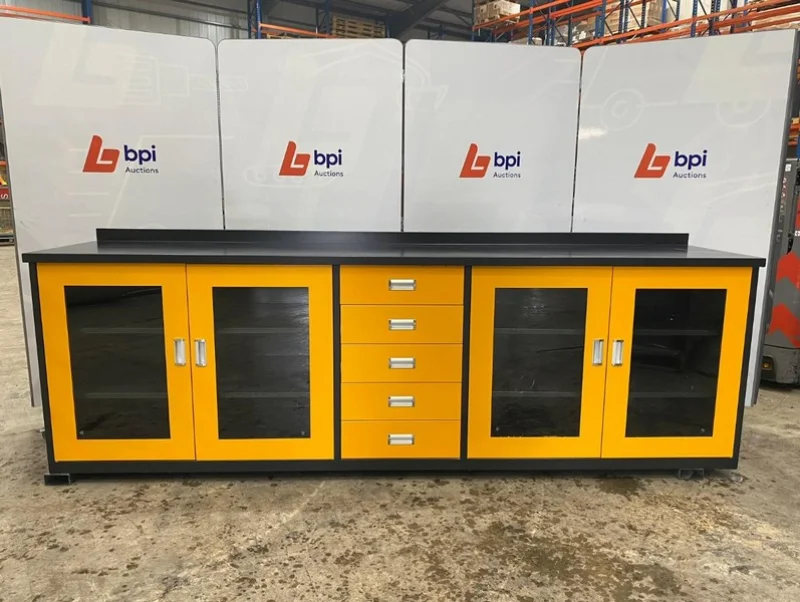 BPI Auctions - Auction of Toilet & Shower Block, Golden Mount PVC Fabric Buildings, Steel Tool Cabinets, Trailer Ramps, Plant Trailer Bodies, Sheep Pens & Troughs & More - Auction Image 4