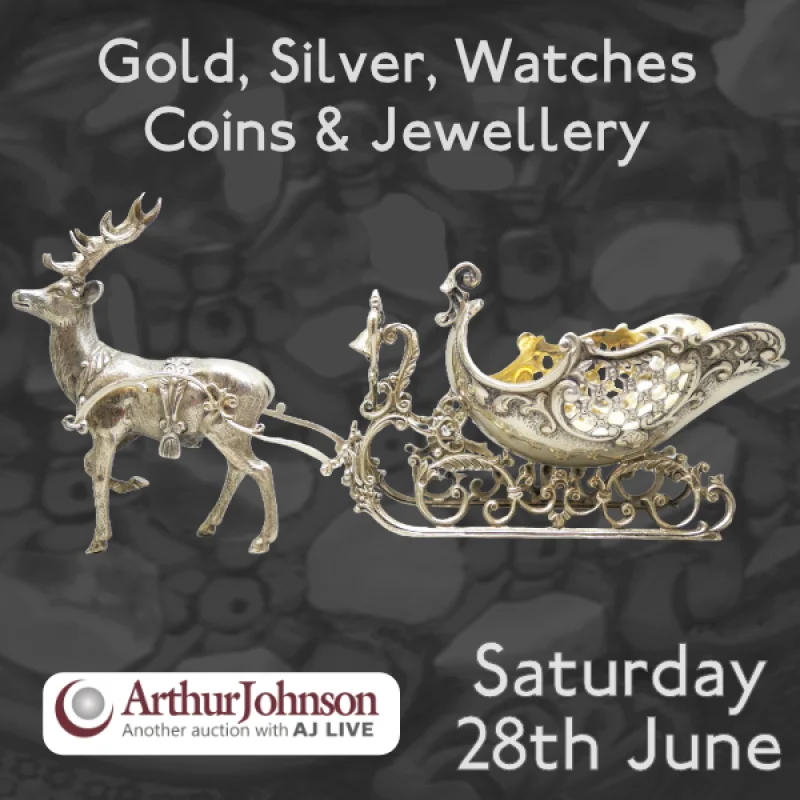 Arthur Johnson Auctioneers - Gold, Silver, Watches, Coins & Jewellery - Auction Image 1
