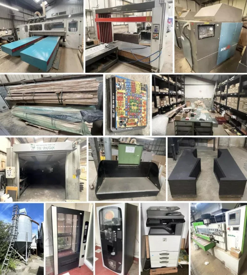 In2Corporate Ltd - Contents of a Precision Joinery Workshop Which Specialised in Amusement Gaming Cabinets, Retail Furniture, Outdoor Furniture and Play Equipment - Auction Image 1
