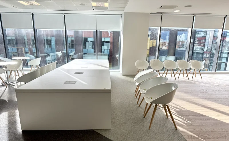 Pinder Asset Solutions Ltd - Contemporary Meeting, Breakout and Café Furniture, Lighting, 50 Banks of Lockers, Catering Equipment from Autotrader Head Office - Auction Image 10