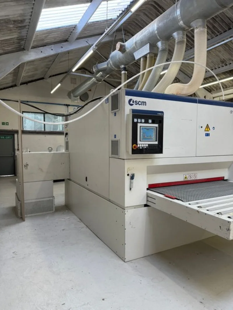 BPI Auctions - 2017 SCM TM1650 Triple Head Wide Belt Sander at Auction - Auction Image 2