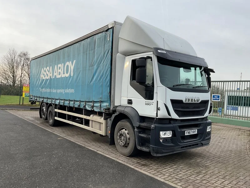BPI Auctions - 2017 Iveco Stralis Curtain Sided Lorries & 2016 Iveco Stralis Dropside Flat Beds with Atlas Crane & Grab Auction - Auction Image 2
