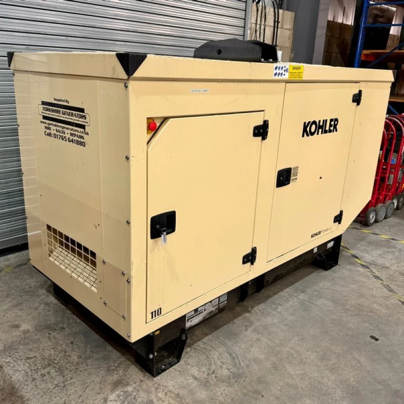 BPI Auctions - 2023 Kohler J110 110 kVa Static Diesel Generator & Static UK 2000L Bunded Fuel Bowser Auction - Auction Image 2