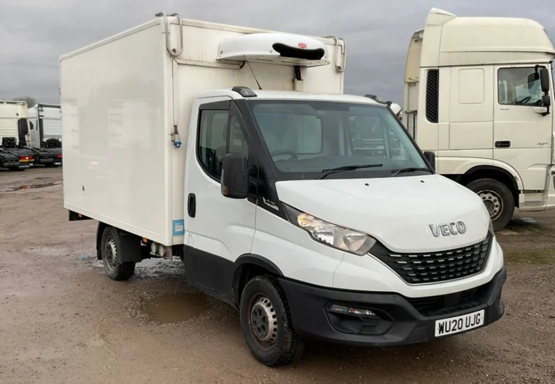 BPI Auctions - 2020 Iveco Daily & Eurocargo Refrigerated Vans, 2020 DAF LF180FA Refrigerated Box Lorry & 2018 Mercedes Sprinter Curtain Sider Auction - Auction Image 5